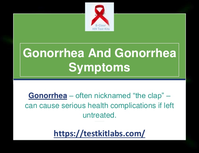 anal gonorrhea symptoms